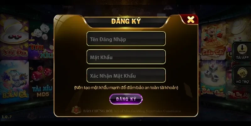 Đăng ký ngay để được trải nghiệm game cực đỉnh tại cổng game