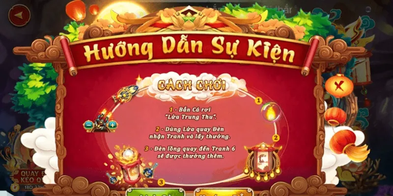 Luật chơi của Bắn Cá Trung Thu tại Hit Club