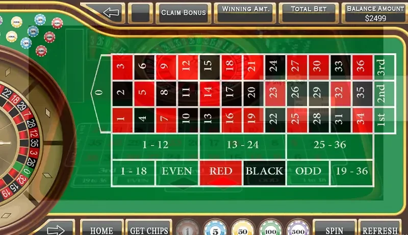 Người chơi nên chọn bàn cược roulette Hit Club phù hợp với năng lực hiện tại