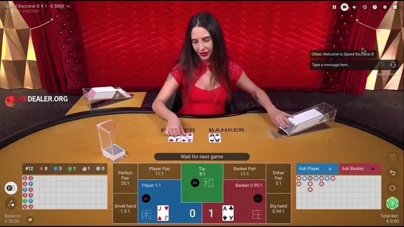 Người chơi Live Baccarat có nhiều bàn cược để lựa chọn